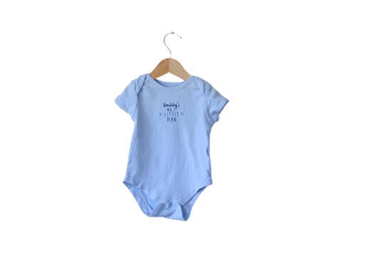 Body manga curta para Bebé Menino de 6 - 9 meses | Clobies