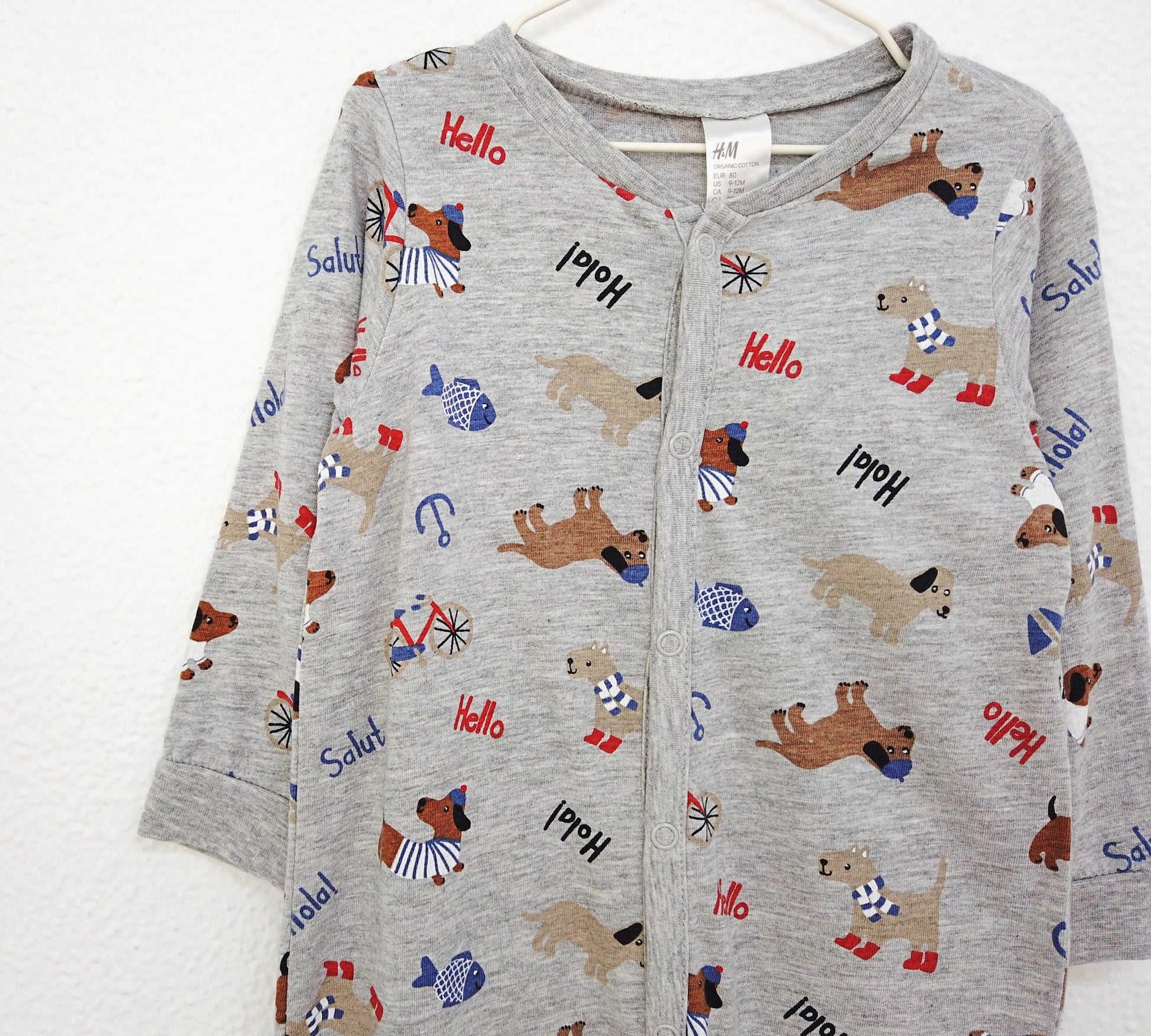 Babygrow s/pés para Bebé Menina, Bebé Menino de 9 - 12 meses | Clobies