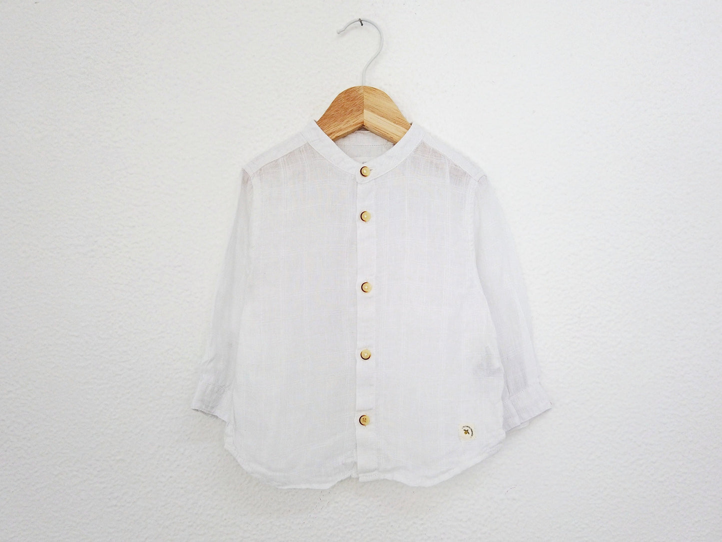 Camisa para Bebé Menino de 6 - 9 meses | Clobies
