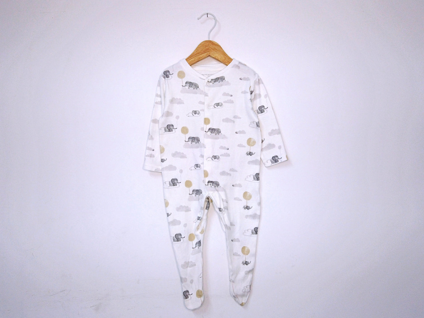 Babygrow c/ pés para Bebé Menina, Bebé Menino de 3 - 6 meses | Clobies