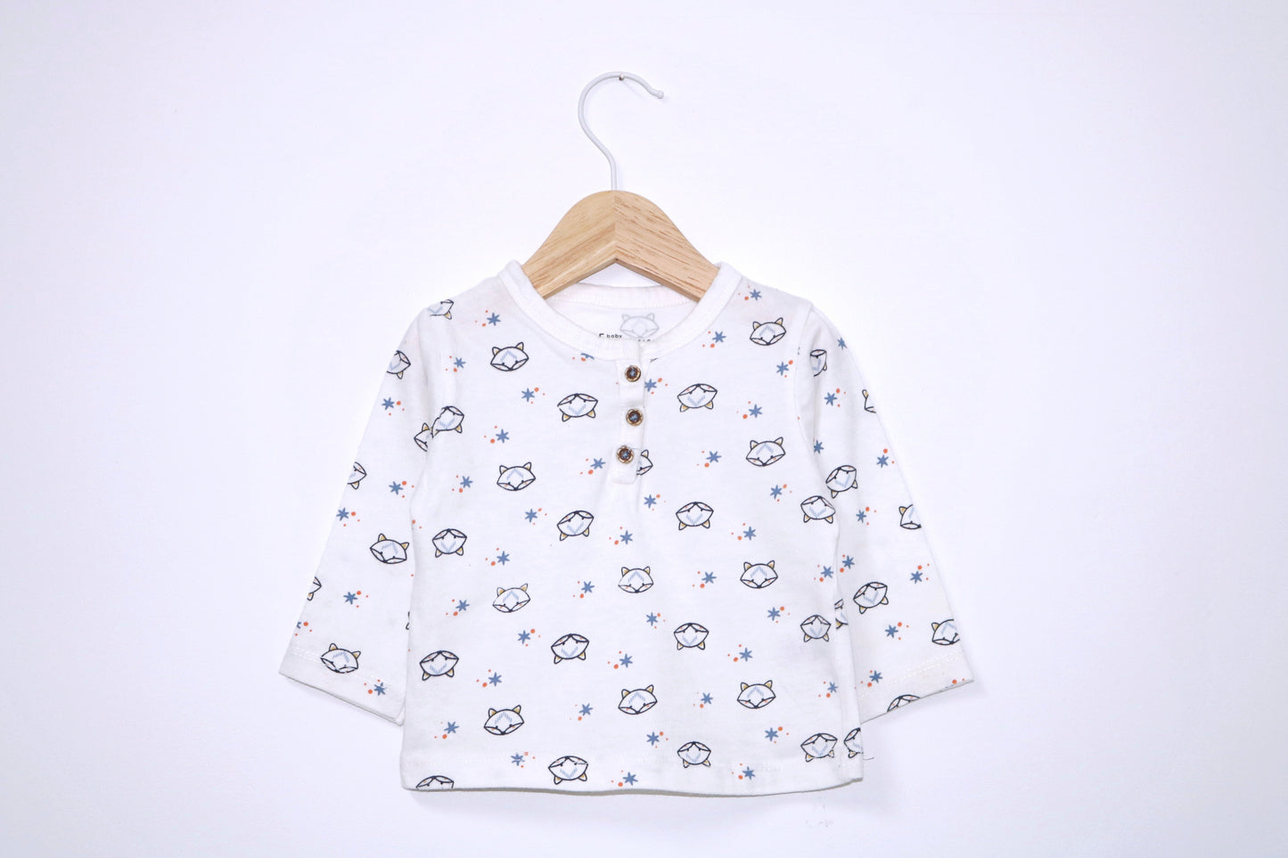 Camisola de Algodão Fina para Bebé Menino de 3 - 6 meses | Clobies