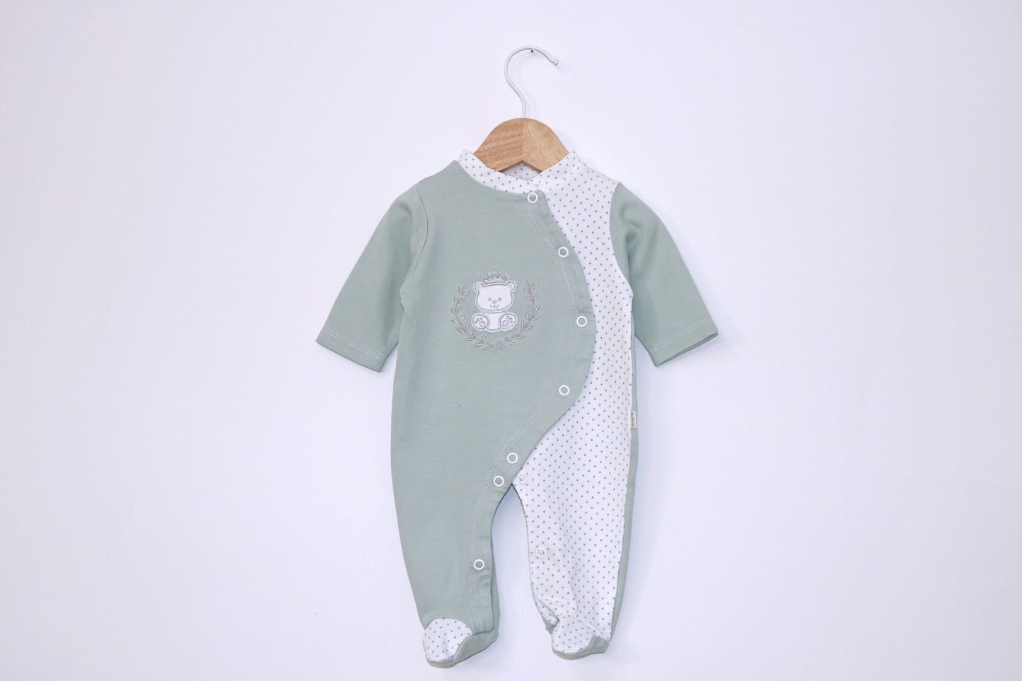 Babygrow c/ pés para Bebé Menina, Bebé Menino de 0/1 meses | Clobies