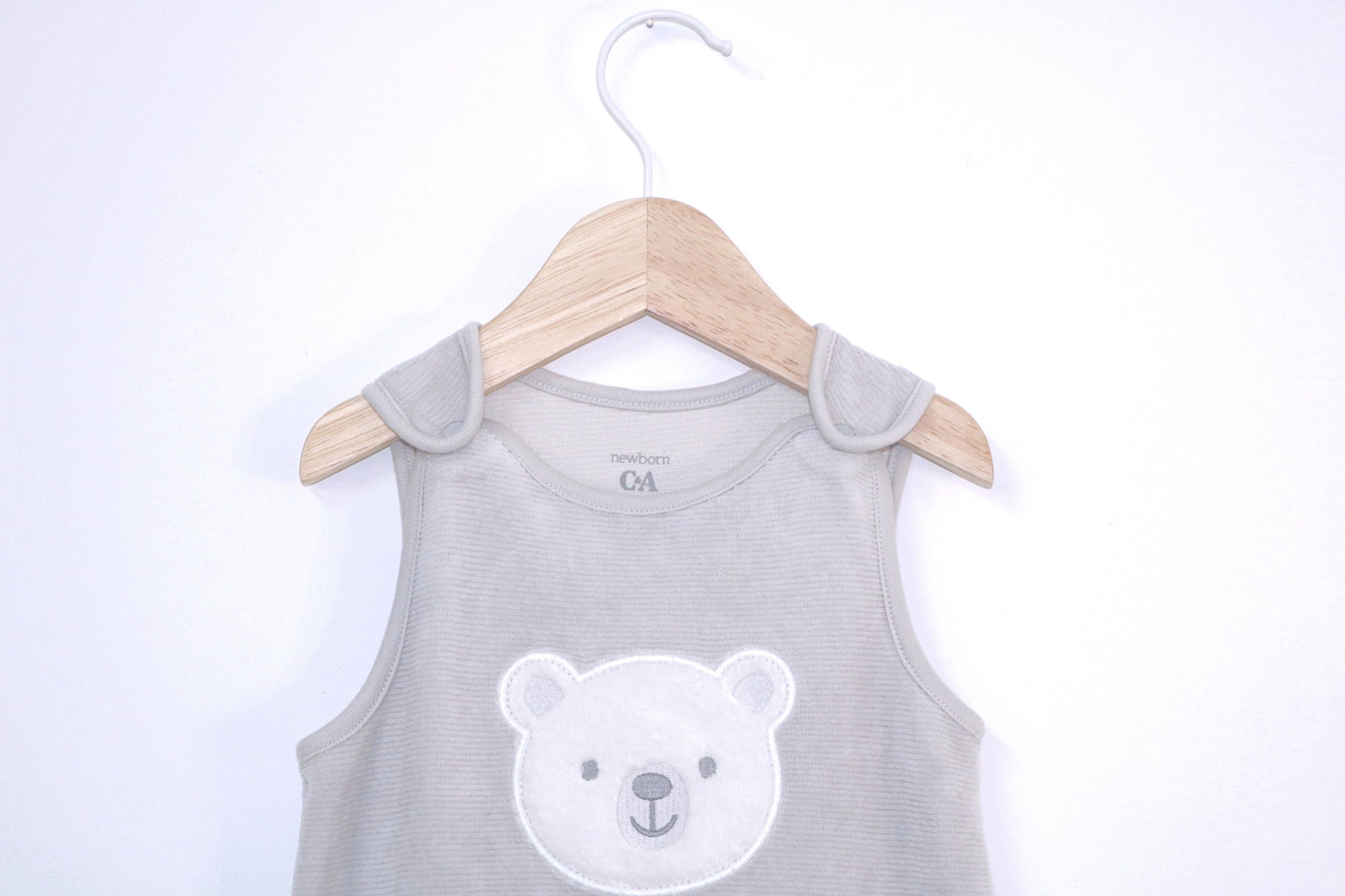 Pijama macacão manga cava para Unissexo de 3 - 6 meses | Clobies