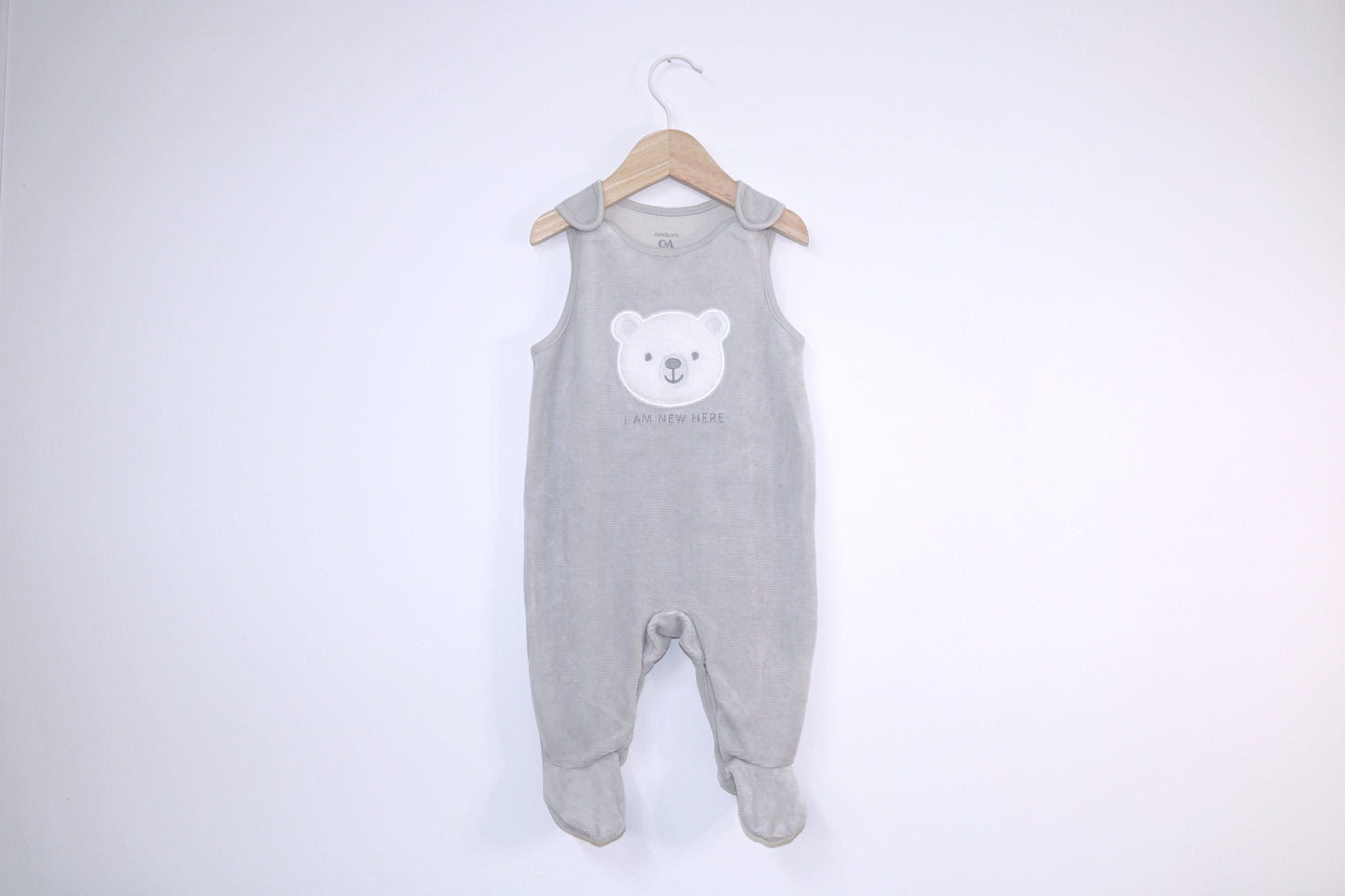 Pijama macacão manga cava para Unissexo de 3 - 6 meses | Clobies