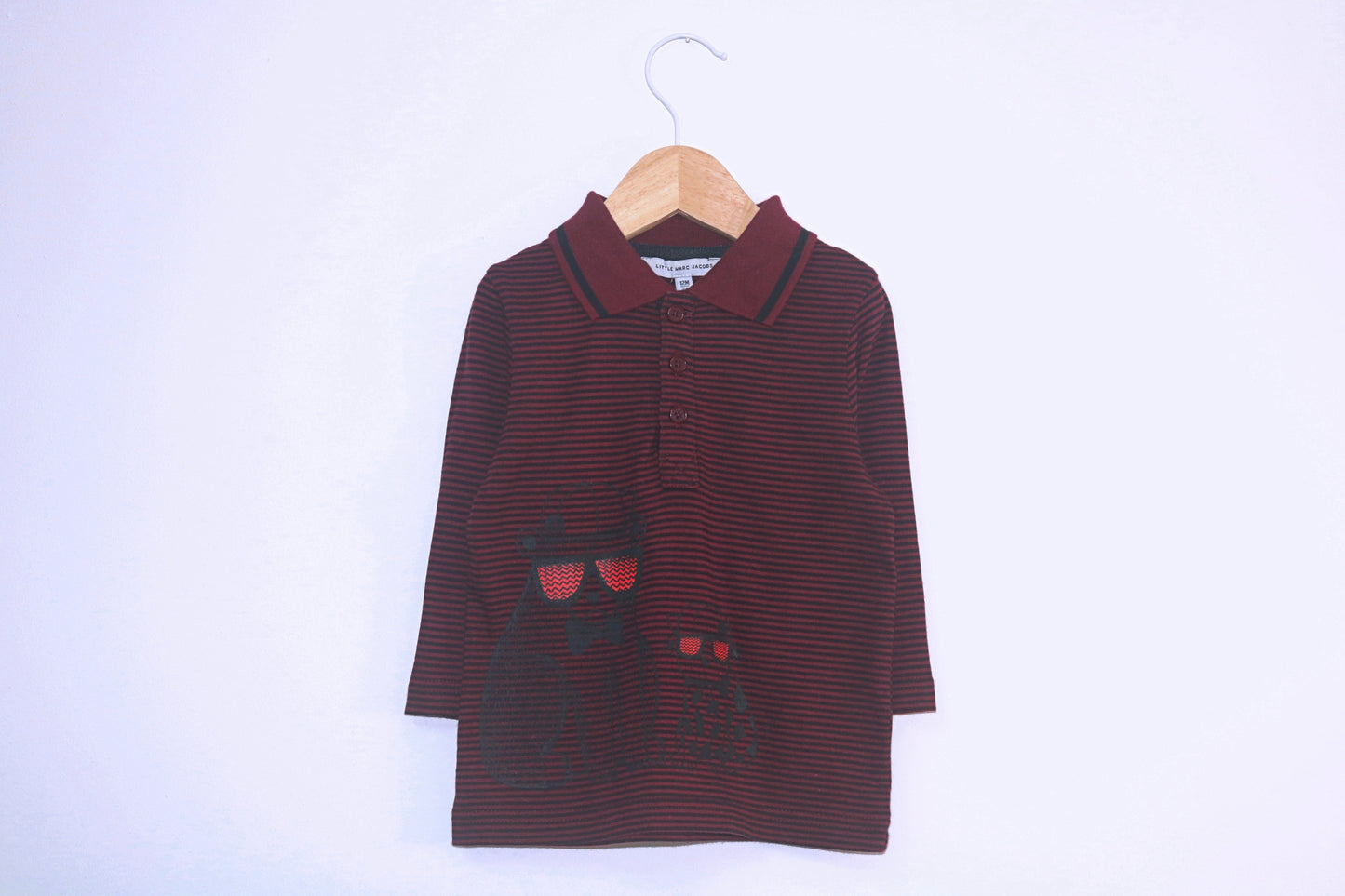 Camisola Polo para Bebé Menino de 9 - 12 meses | Clobies