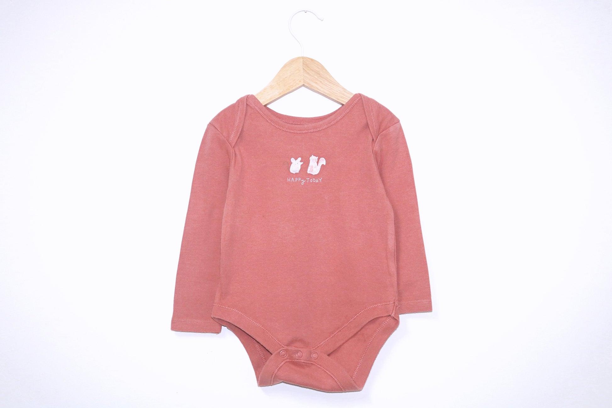 Body manga comprida para Menina de 9 - 12 meses | Clobies