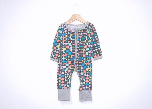 Babygrow s/pés para Bebé Menina de 3 - 6 meses | Clobies