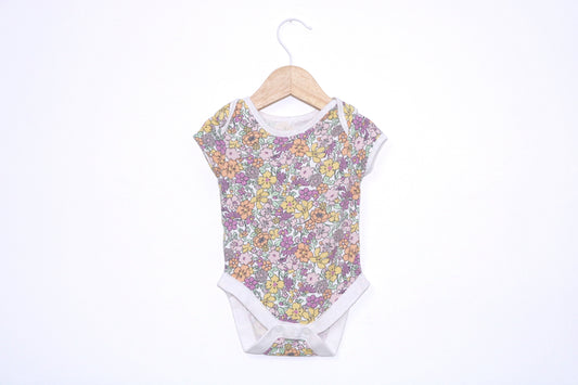 Body manga curta para Bebé Menina de 3 - 6 meses | Clobies