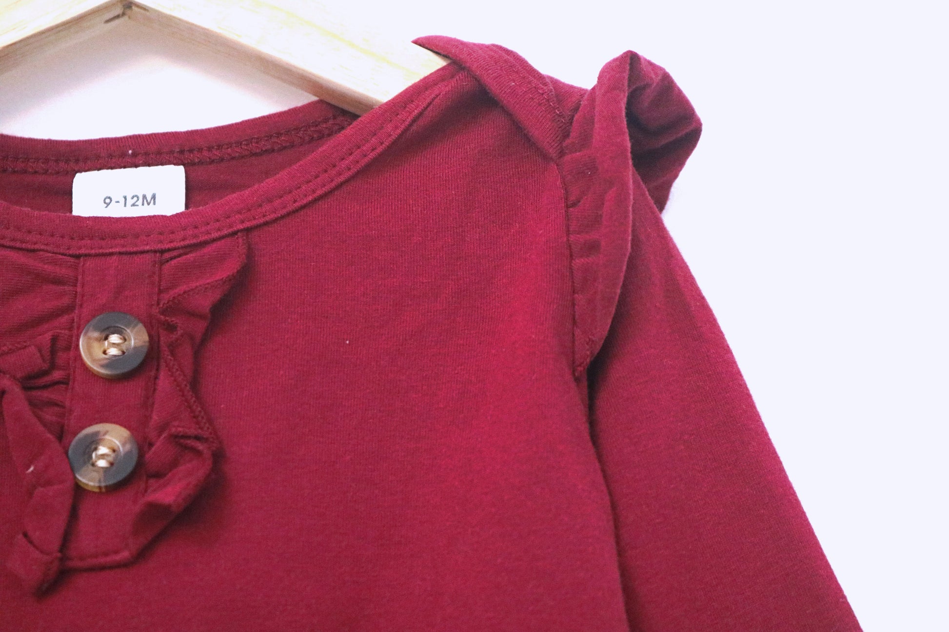 Body manga comprida para Bebé Menina de 9 - 12 meses | Clobies