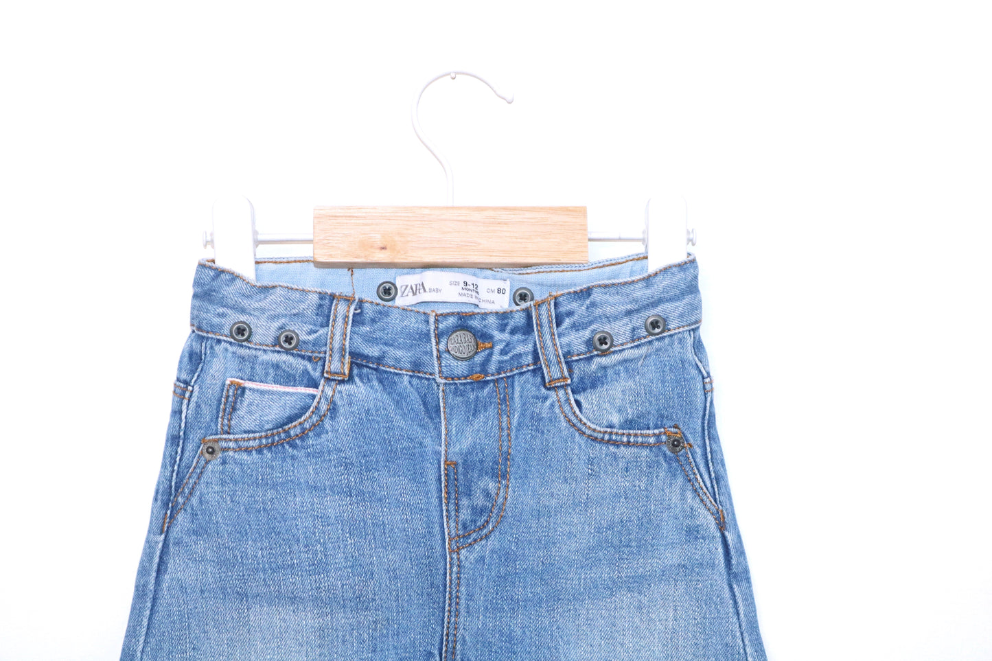 Calças de ganga (jeans) para Bebé Menino de 9 - 12 meses | Clobies