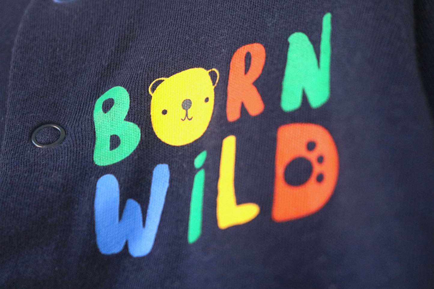 Babygrow c/ pés para Bebé Menino de 1 - 3 meses | Clobies