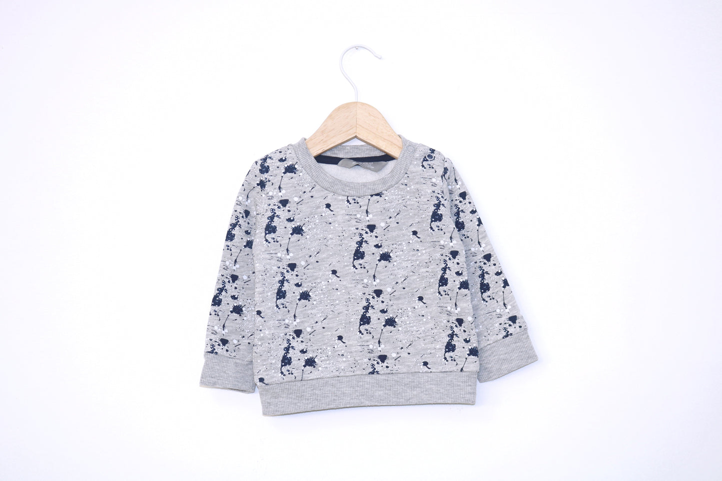 Camisola de Algodão Grossa para Bebé Menino de 6 - 9 meses | Clobies
