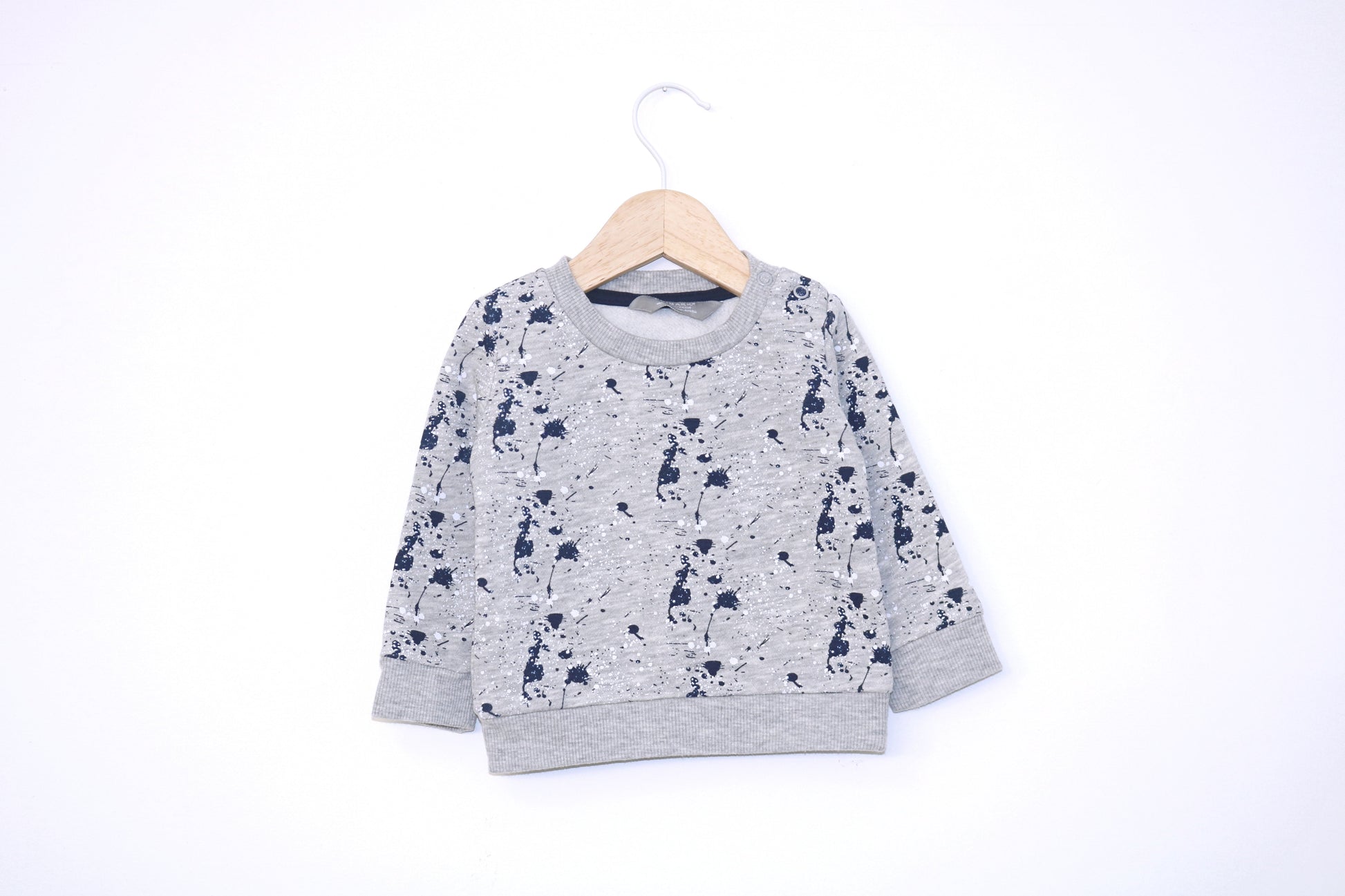 Camisola de Algodão Grossa para Bebé Menino de 6 - 9 meses | Clobies