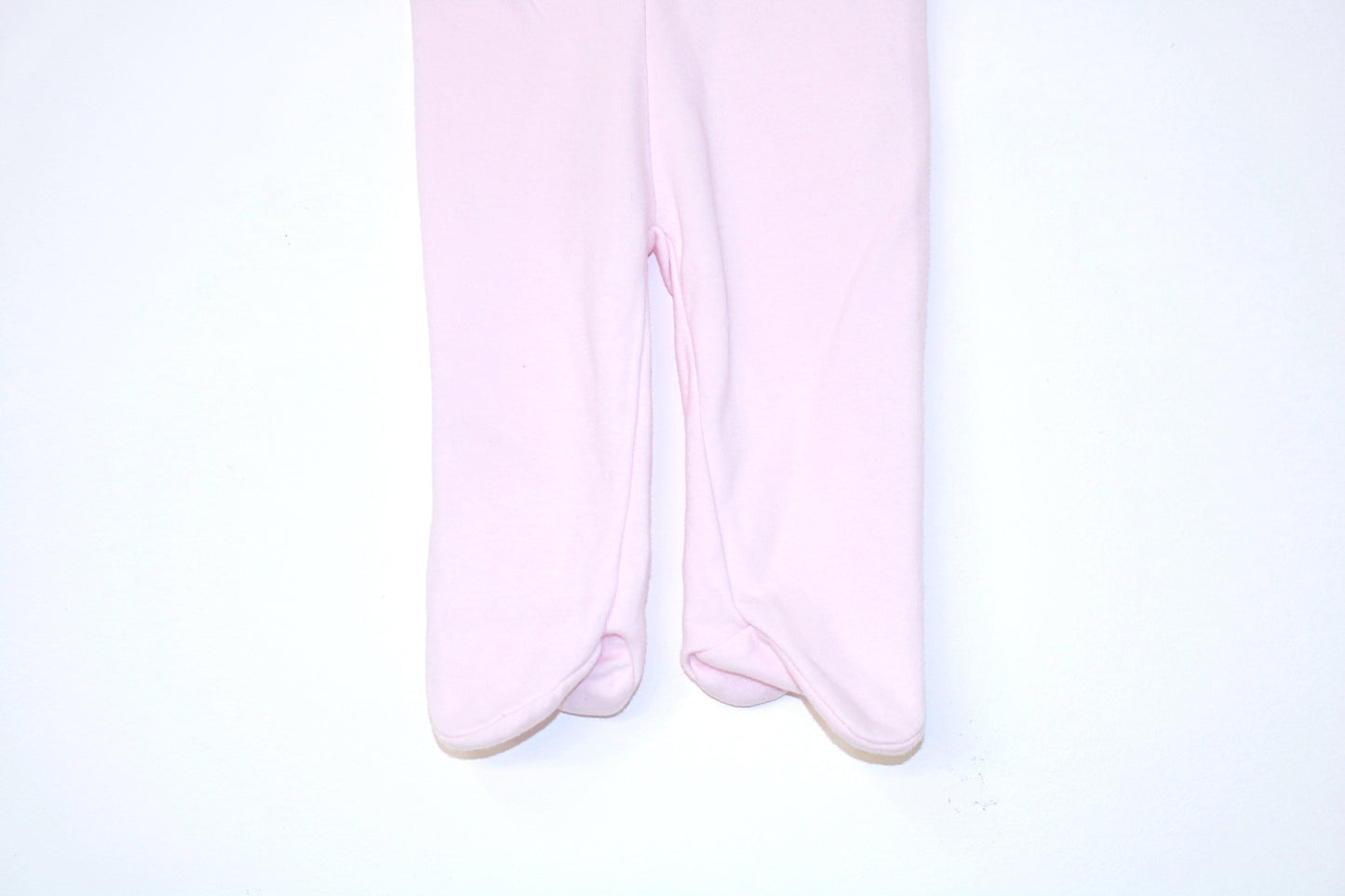 Calças c/ pés para Bebé Menina de 0/1 meses | Clobies