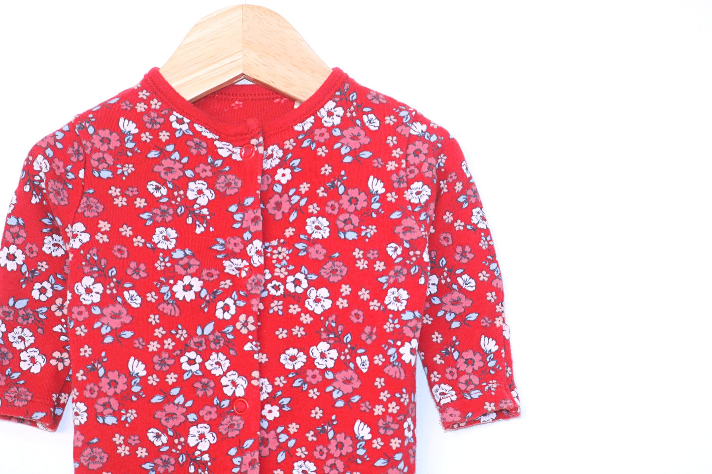 Babygrow c/ pés para Bebé Menina de 0 meses | Clobies