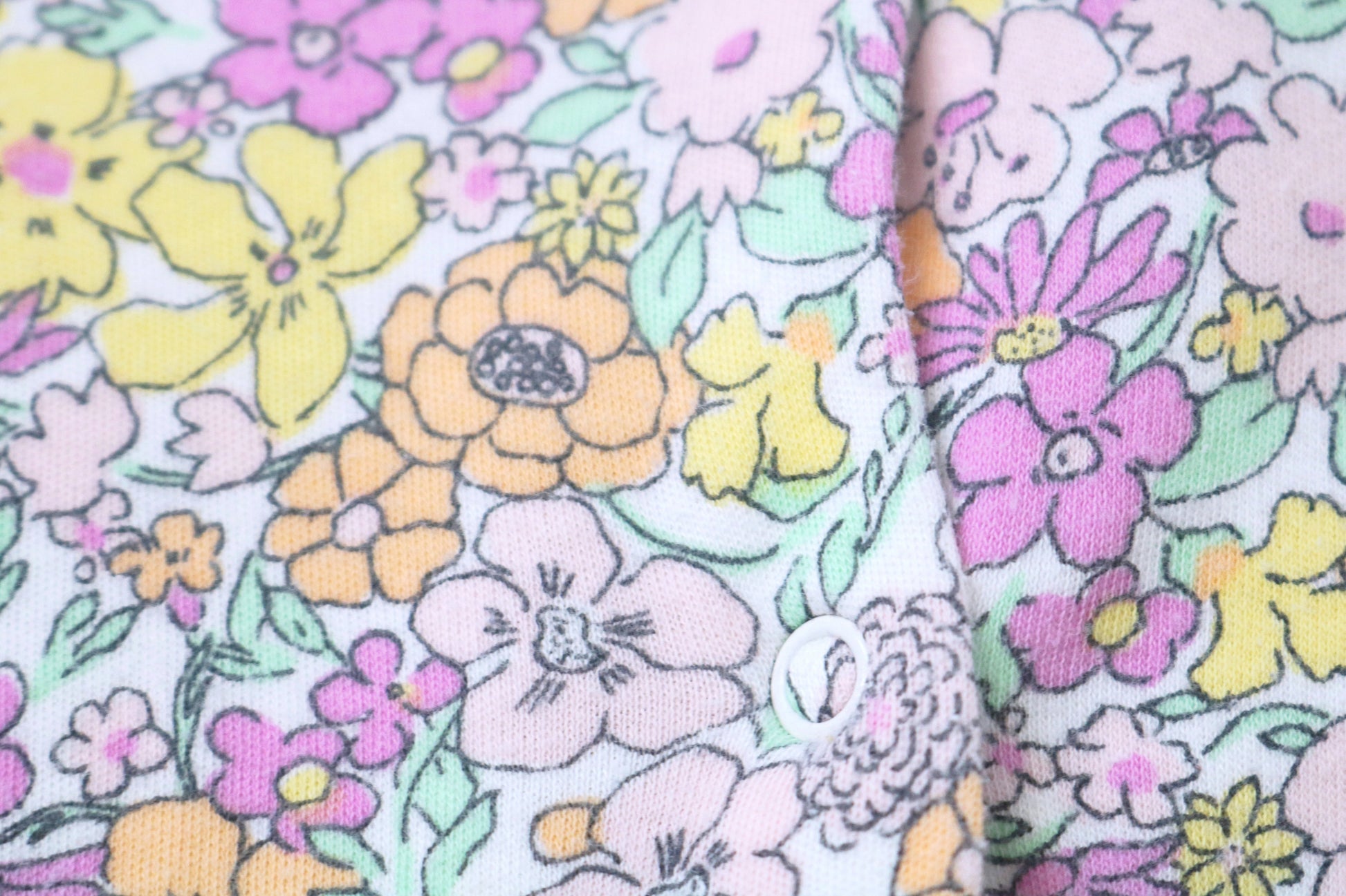Babygrow c/ pés para Bebé Menina de 0/1 meses | Clobies