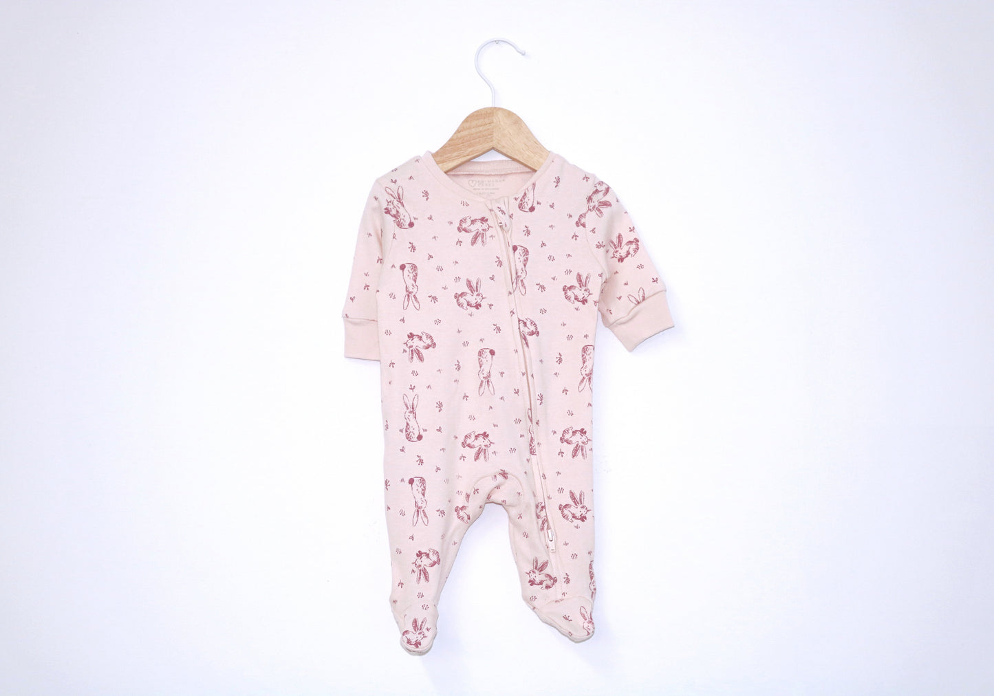 Babygrow c/ pés para Bebé Menina de 0 meses | Clobies