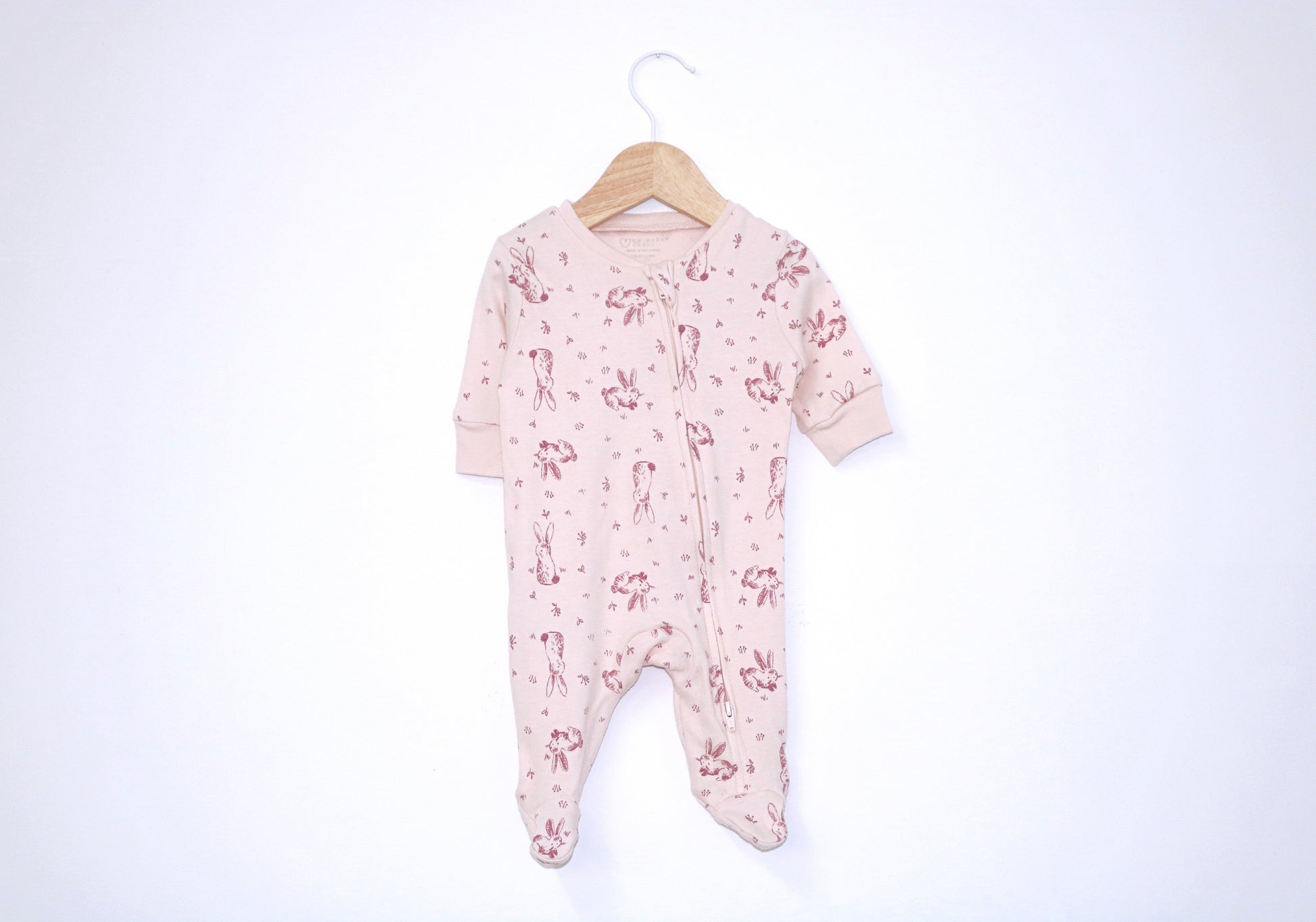 Babygrow c/ pés para Bebé Menina de 0 meses | Clobies