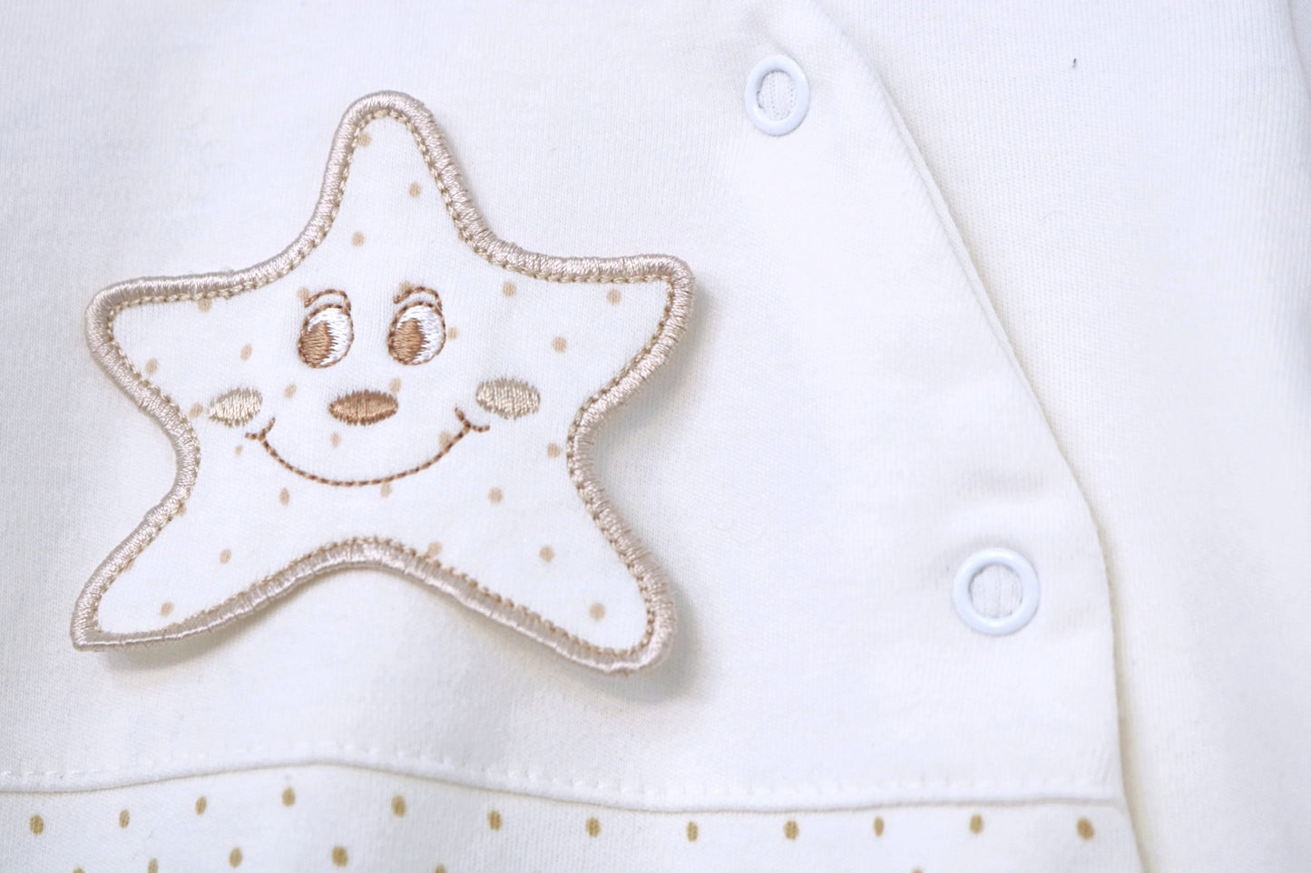 Babygrow c/ pés para Bebé Menina de 1 - 3 meses | Clobies