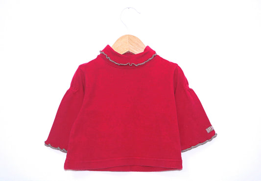 Camisola de Gola Alta para Bebé Menina de 1 - 3 meses | Clobies