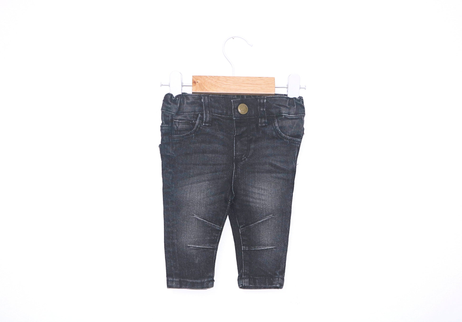 Calças de ganga (jeans) para Bebé Menino de 1 - 3 meses | Clobies
