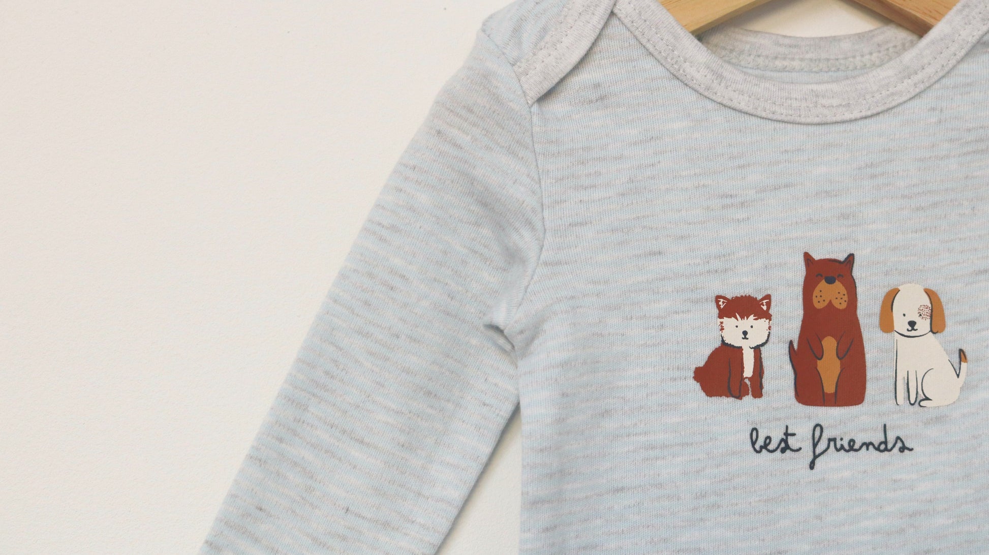 Body manga comprida para Bebé Menina, Bebé Menino de 3 - 6 meses | Clobies