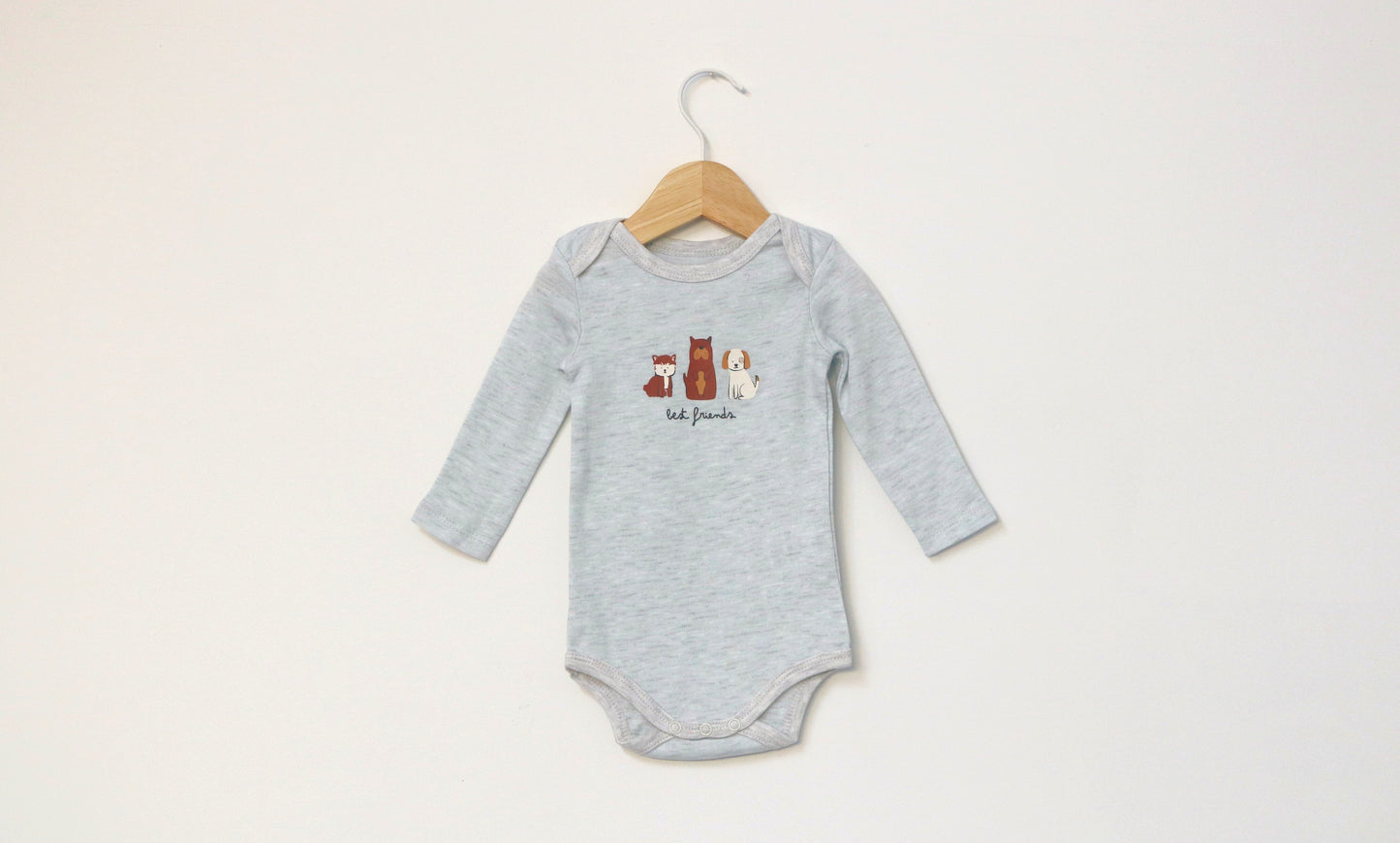 Body manga comprida para Bebé Menina, Bebé Menino de 3 - 6 meses | Clobies