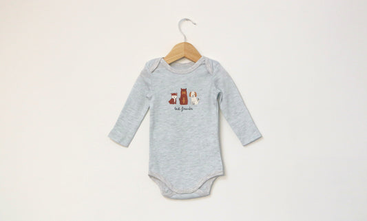Body manga comprida para Bebé Menina, Bebé Menino de 3 - 6 meses | Clobies