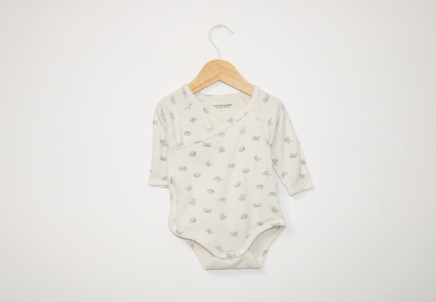Body manga comprida para Bebé Menina, Bebé Menino de 3 - 6 meses | Clobies