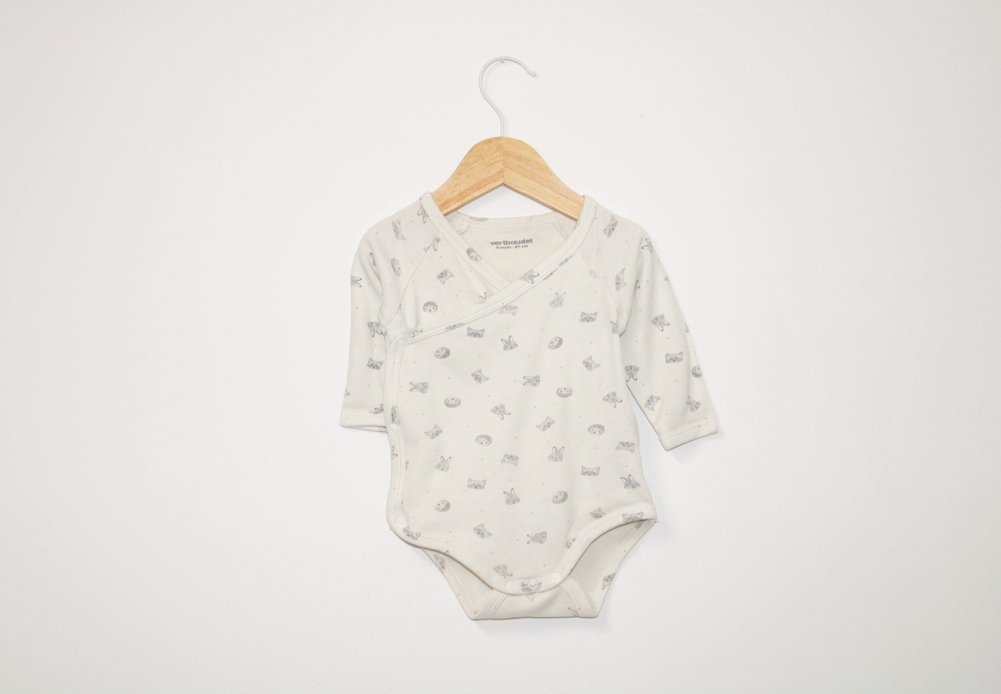 Body manga comprida para Bebé Menina, Bebé Menino de 3 - 6 meses | Clobies