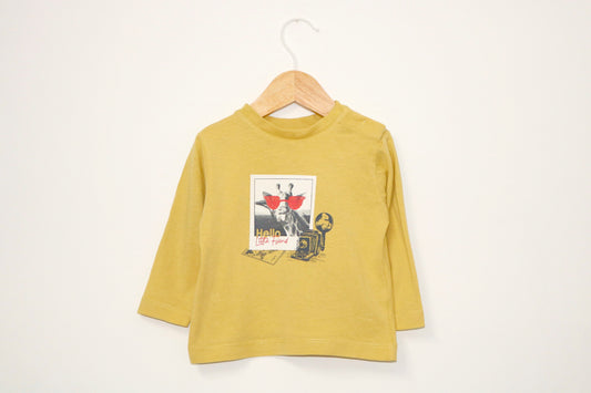 Camisola de Algodão Fina para Bebé Menino de 6 - 9 meses | Clobies