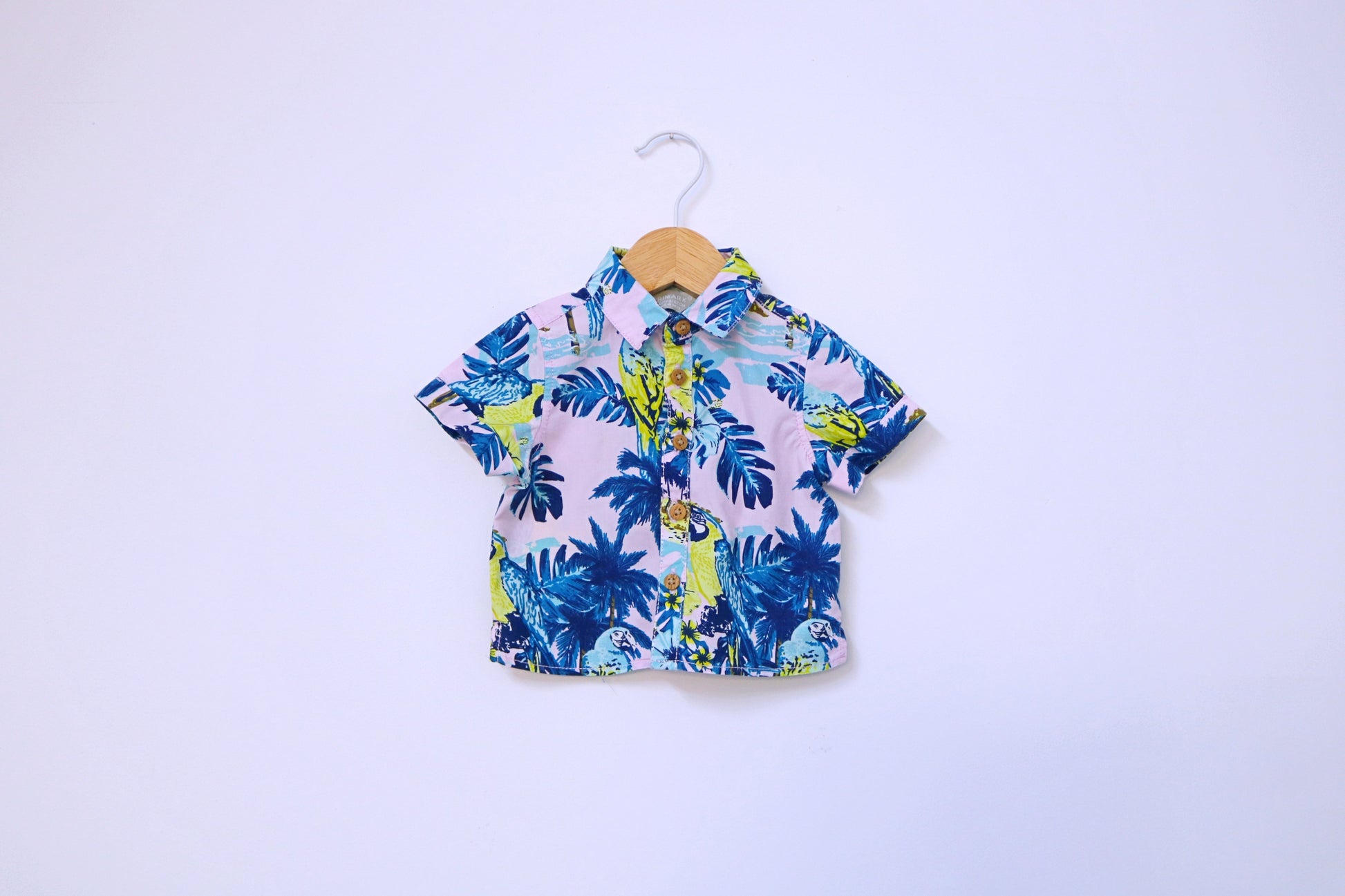 Camisa para Bebé Menino de 1 - 3 meses | Clobies