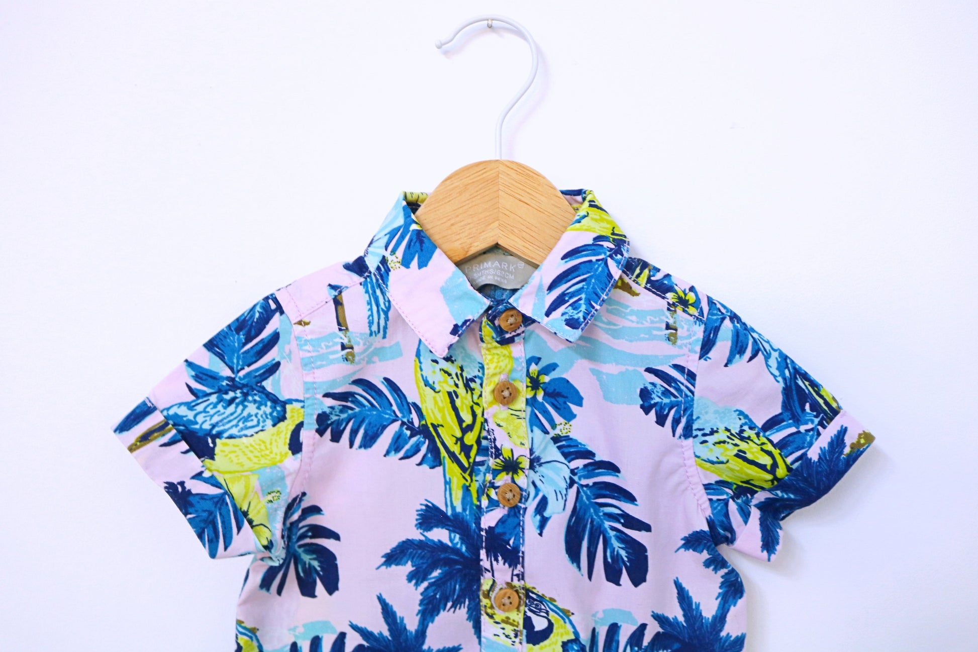 Camisa para Bebé Menino de 1 - 3 meses | Clobies