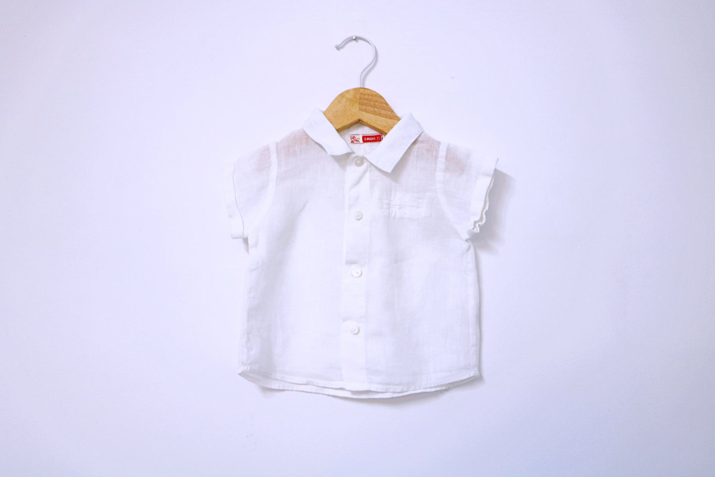 Camisa para Bebé Menino de 1 - 3 meses | Clobies