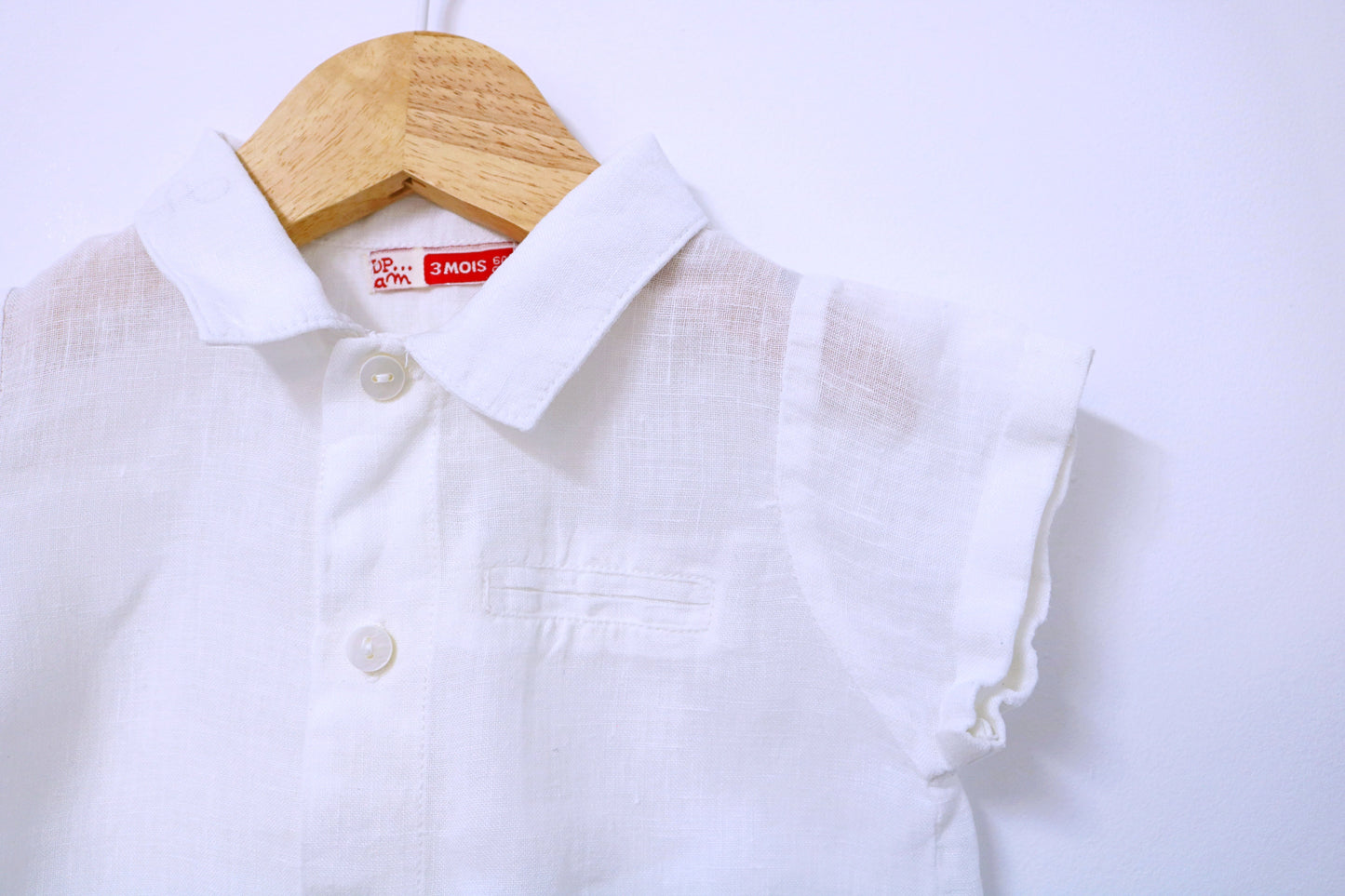 Camisa para Bebé Menino de 1 - 3 meses | Clobies