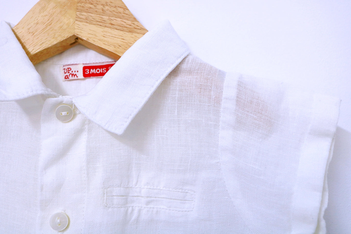 Camisa para Bebé Menino de 1 - 3 meses | Clobies