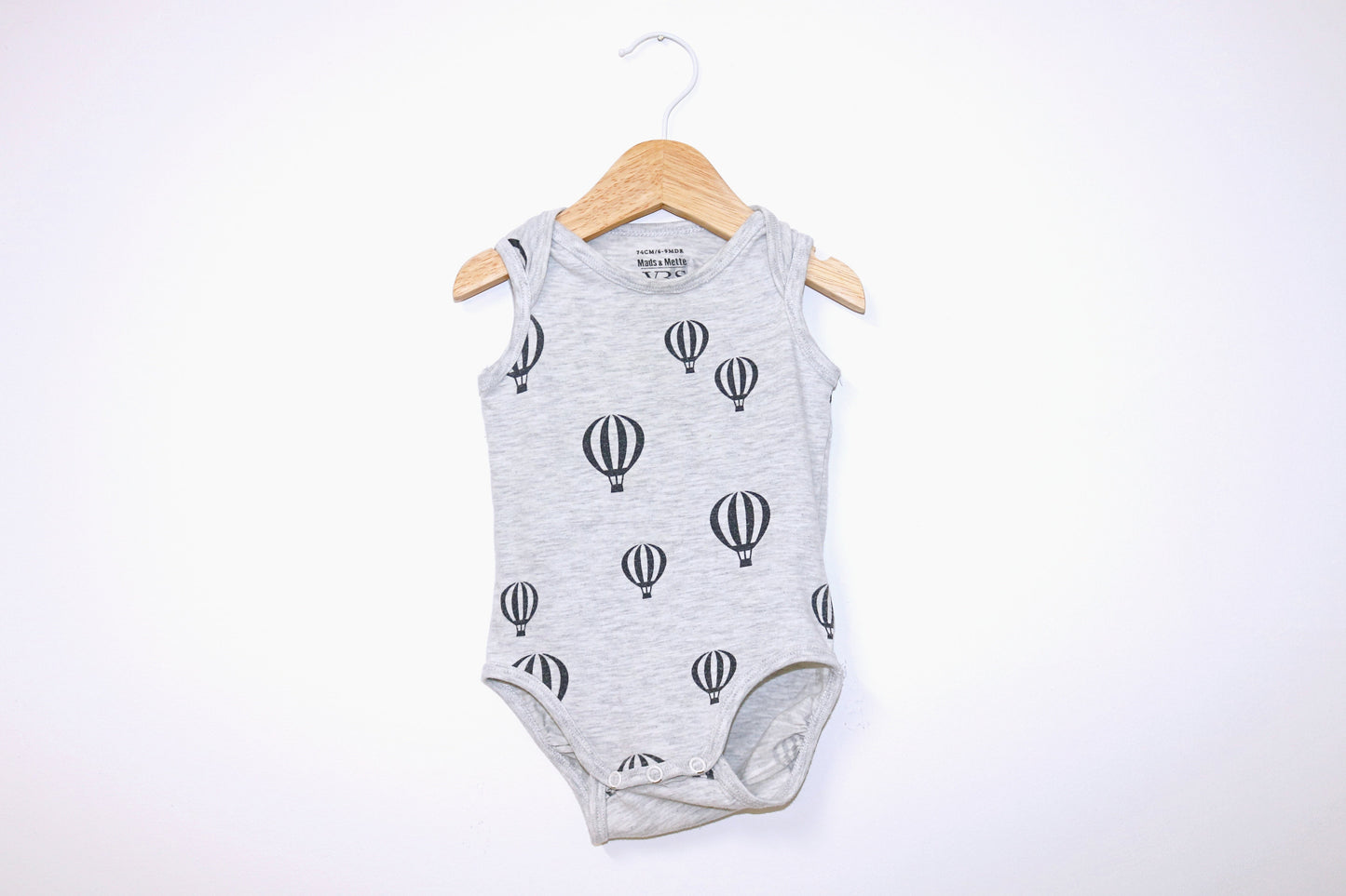 Body manga à cava para Bebé Menino de 6 - 9 meses | Clobies