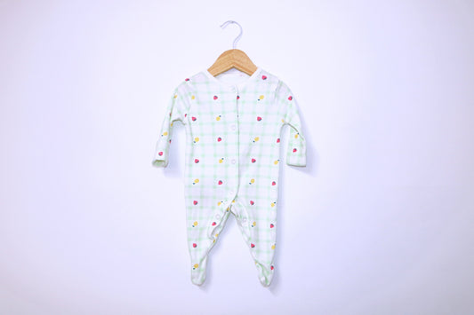 Babygrow c/ pés para Bebé Menina, Bebé Menino de 1 - 3 meses | Clobies