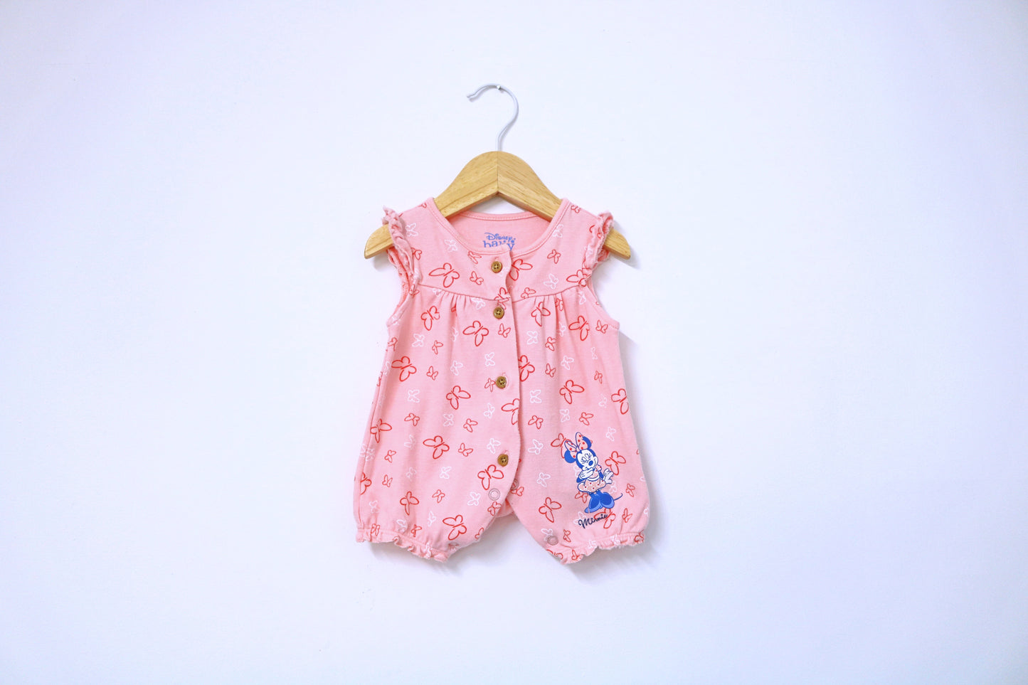 Jardineira/macacão s/pernas para Bebé Menina de 0/1 meses | Clobies