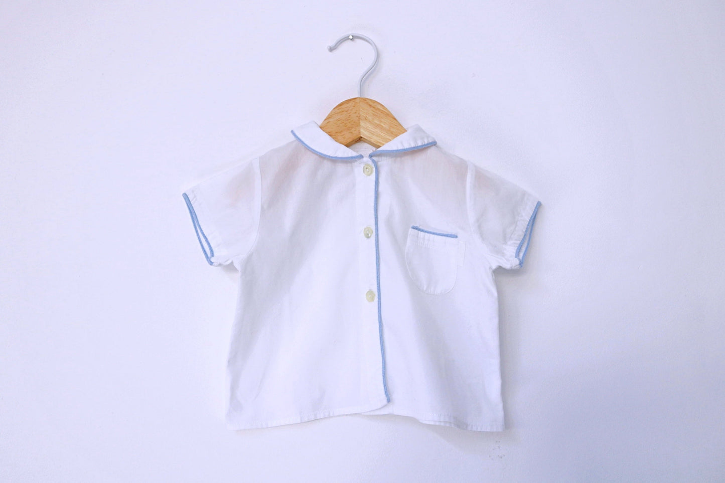 Camisa para Bebé Menino de 6 - 9 meses | Clobies