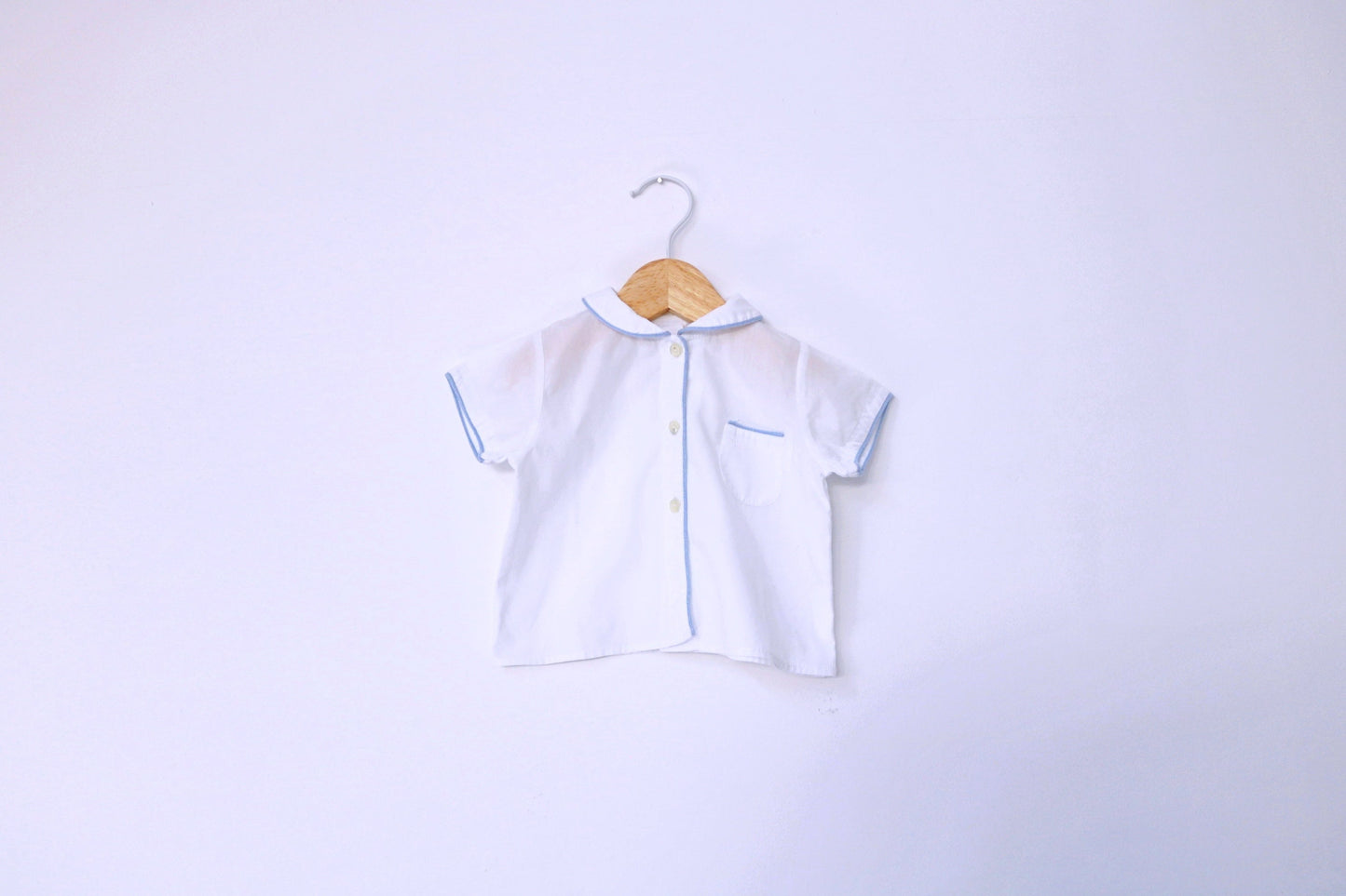 Camisa para Bebé Menino de 6 - 9 meses | Clobies