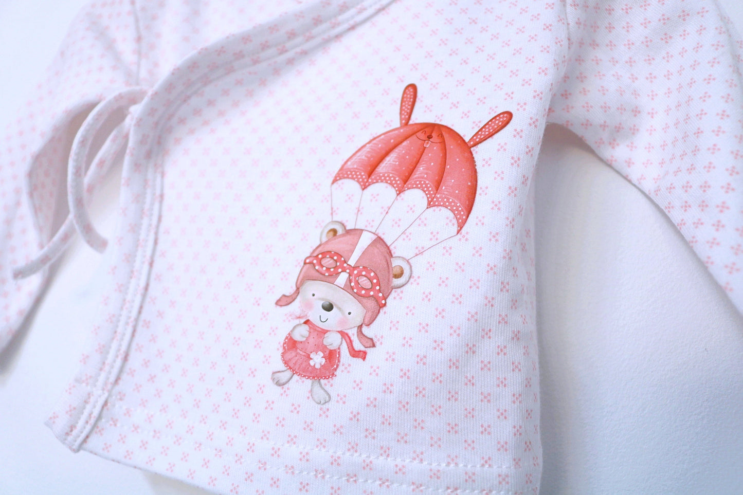 Camisola de Algodão Fina para Bebé Menina de 1 - 3 meses | Clobies