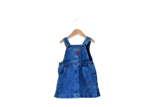 Jardineira/macacão saia para Bebé Menina de 6 - 9 meses | Clobies