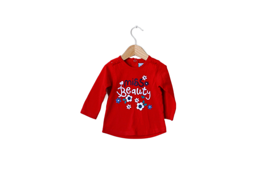Camisola de Algodão Fina para Bebé Menina de 6 - 9 meses | Clobies