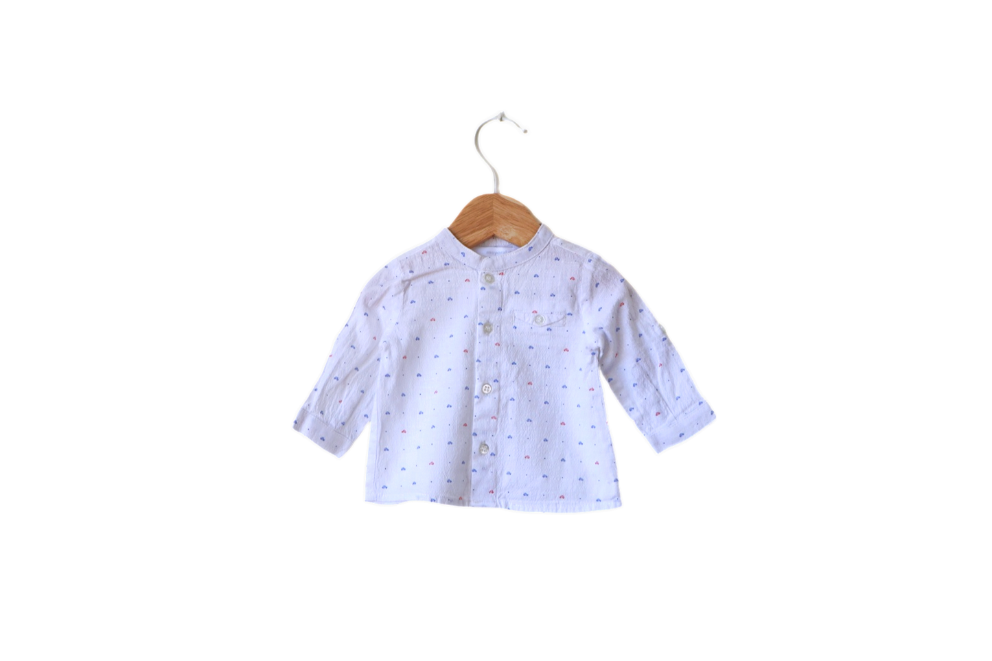 Camisa para Bebé Menino de 0/1 meses | Clobies