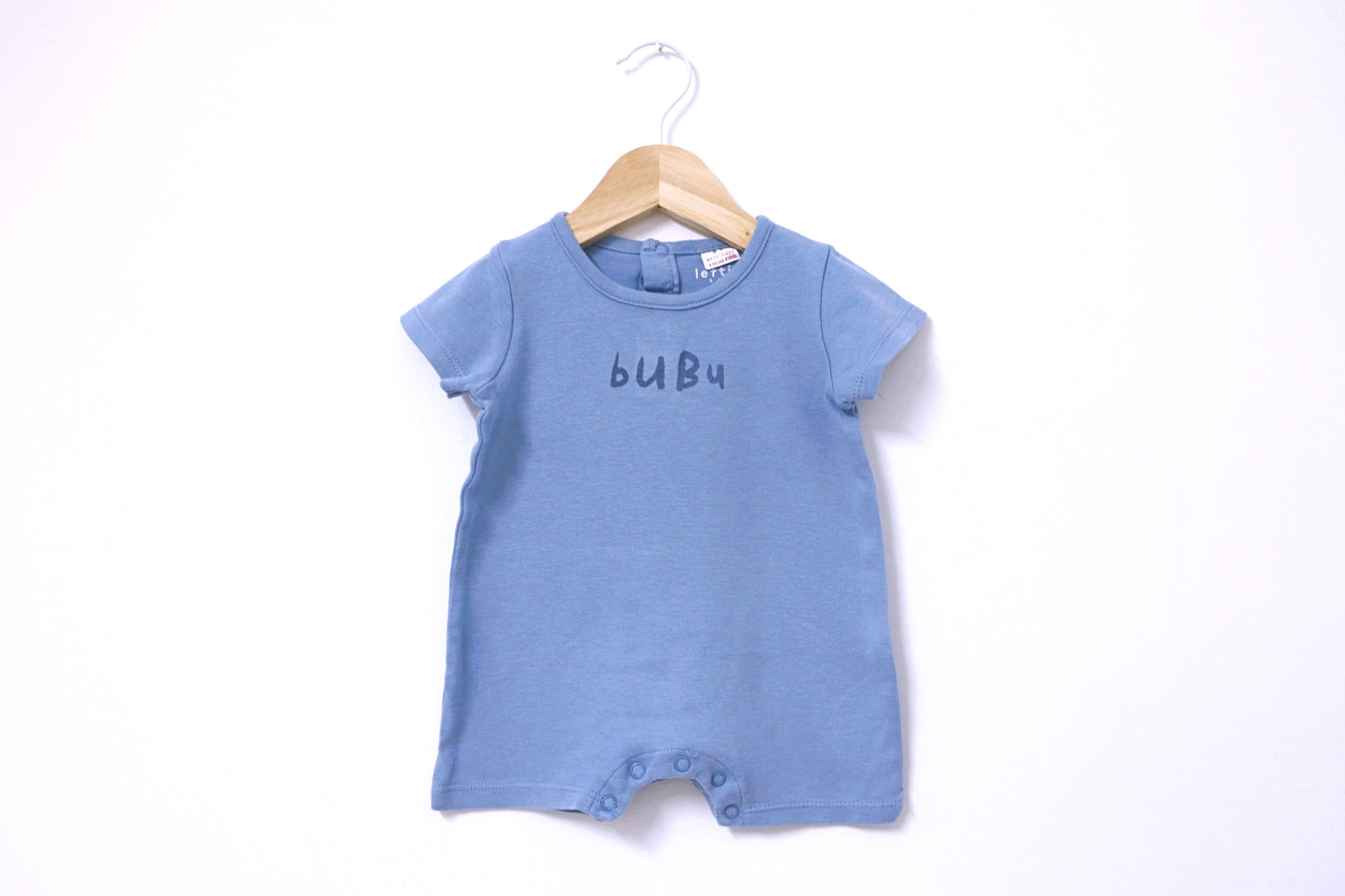 Pijama macacão manga curta ▪️ Bebé 6 - 9 meses