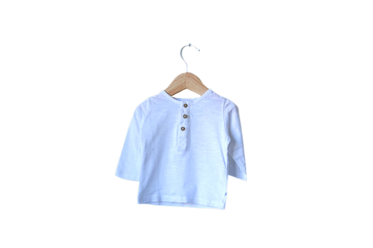 Camisola de Algodão Fina para Bebé Menino de 1 - 3 meses | Clobies