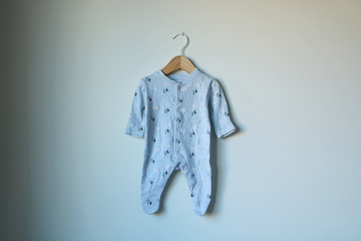 Babygrow c/ pés para Bebé Menina, Bebé Menino de 0 meses | Clobies