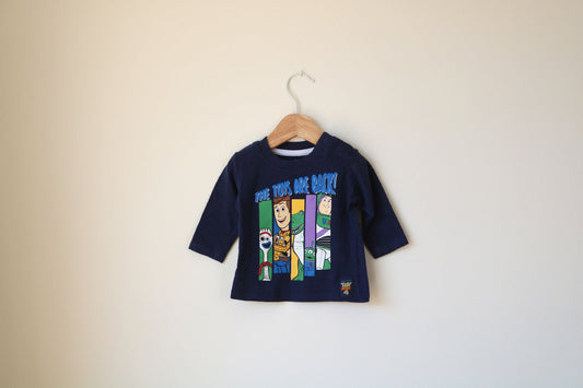 Camisola de Algodão Fina para Bebé Menino de 1 - 3 meses | Clobies