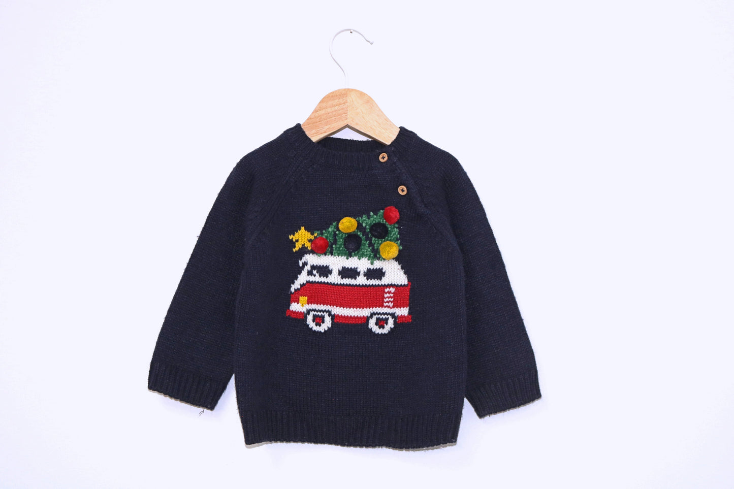 Camisola de Algodão Grossa para Bebé Menino de 6 - 9 meses | Clobies